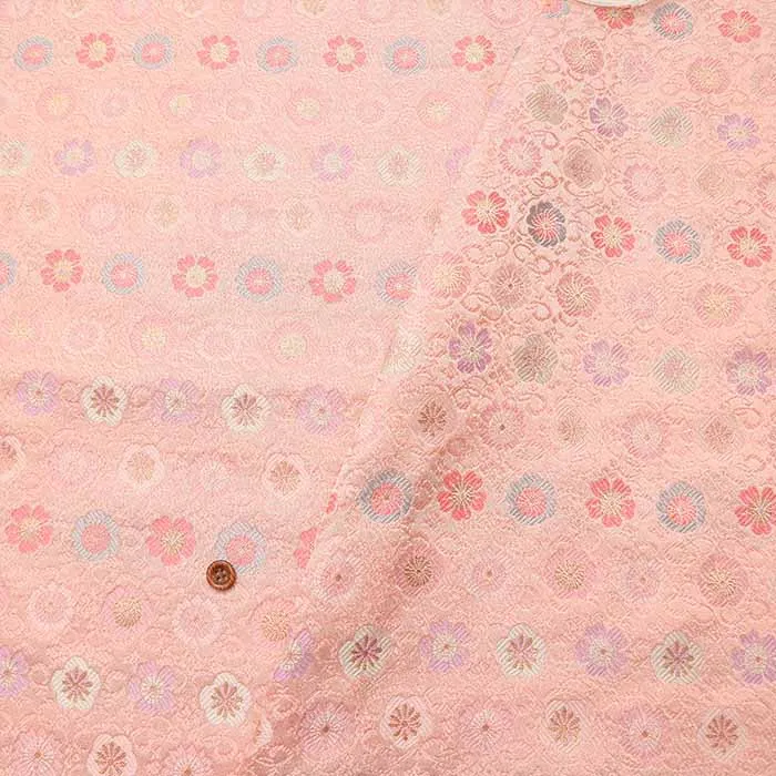 金襴 梅桜菊