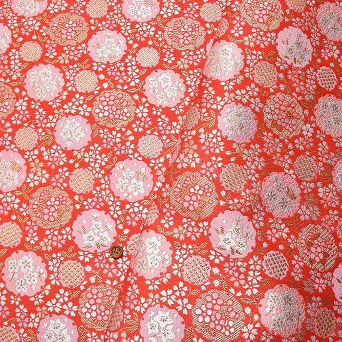 金襴 桜ぼんぼり