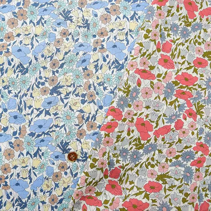 LIBERTY リバティ コットンローンプリント生地 Poppy&Daisy