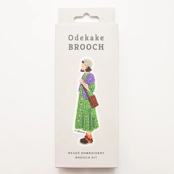 ビーズ刺繍キット おでかけブローチ ≪ミュージアム≫