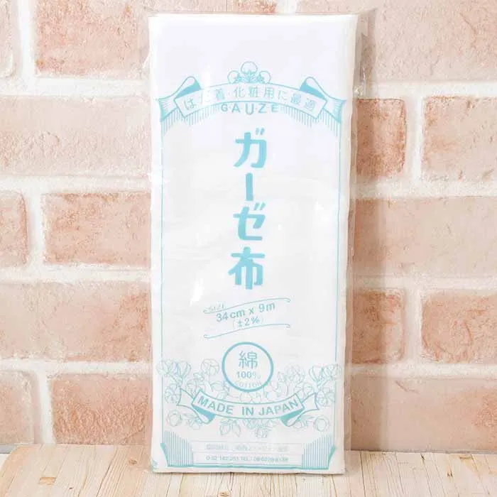三つ桃ガーゼ晒 反物